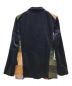 COMME des GARCONS SHIRT (コムデギャルソンシャツ) レザーパッチワークジャケット ネイビー サイズ:M：32800円
