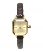 ete）の古着「オクタゴンスクエアフェイス腕時計」