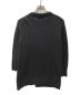 soduk (スドーク) open slit knit sweater ブラック サイズ:不明：5800円