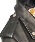 中古・古着 Schott (ショット) ライダースジャケット ブラック サイズ:34：19800円