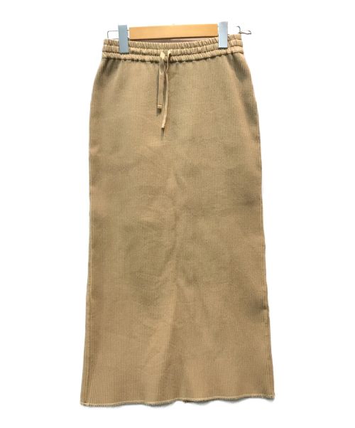 POSTELEGANT（ポステレガント）POSTELEGANT (ポステレガント) スカート キャメル サイズ:38の古着・服飾アイテム