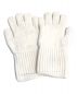 HERMES (エルメス) 手袋 ホワイト サイズ:S 未使用品：22000円
