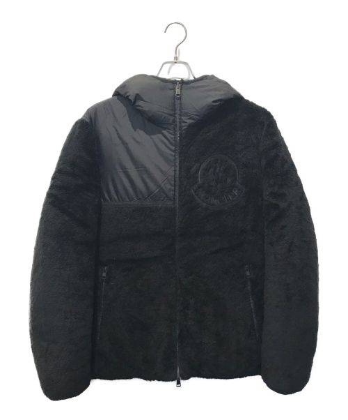 MONCLER（モンクレール）MONCLER (モンクレール) リバーシブルダウンジャケット ブラック サイズ:3の古着・服飾アイテム
