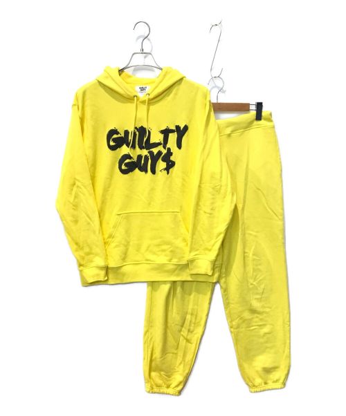 GUILTY GUYS（ギルティガイズ）GUILTY GUYS (ギルティガイズ) セットアップ イエロー サイズ:XLの古着・服飾アイテム