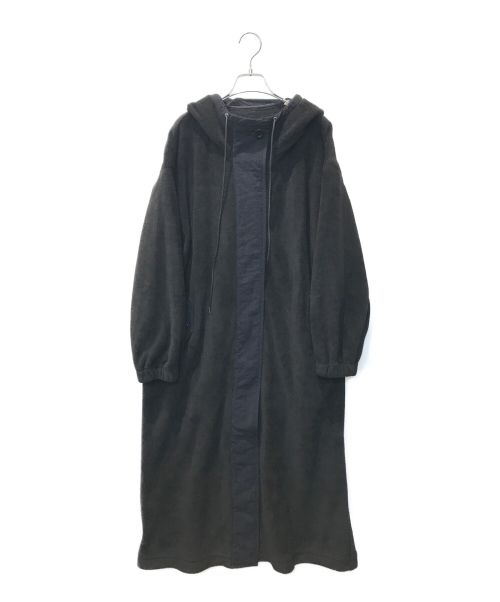Munich（ミューニック）MUNICH (ミューニック) シープボアフリース モッズコート ブラック サイズ:S 未使用品の古着・服飾アイテム