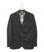 BLACK LABEL CRESTBRIDGEブラックレーベル クレストブリッジ）の古着「テーラードジャケット」｜ブラック