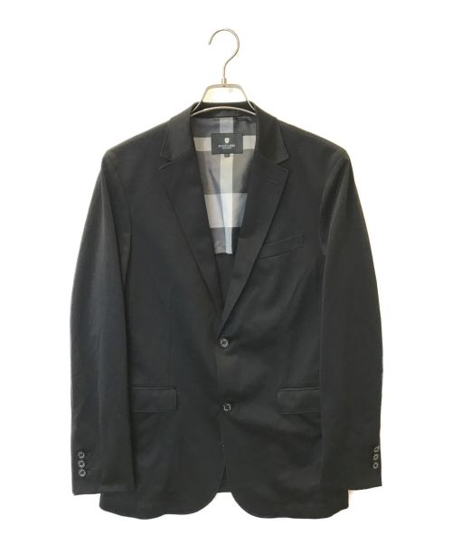BLACK LABEL CRESTBRIDGE（ブラックレーベル クレストブリッジ）BLACK LABEL CRESTBRIDGE (ブラックレーベル クレストブリッジ) テーラードジャケット ブラック サイズ:Lの古着・服飾アイテム