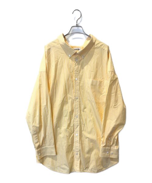 BALENCIAGA（バレンシアガ）BALENCIAGA (バレンシアガ) オーバーサイズシャツ イエロー サイズ:34の古着・服飾アイテム