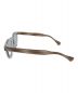 金子眼鏡×OVER PRINT (カネコメガネ × オーバープリント) 眼鏡：5800円