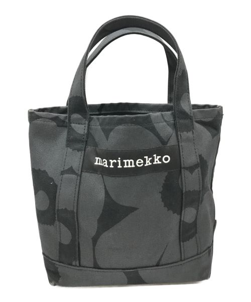 marimekko（マリメッコ）marimekko (マリメッコ) ハンドバッグ ブラックの古着・服飾アイテム