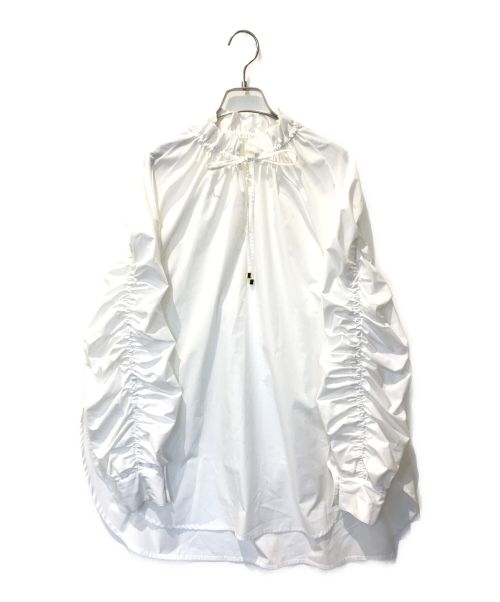 CADUNE（カデュネ）CADUNE (カデュネ) ブラウス ホワイト サイズ:38の古着・服飾アイテム