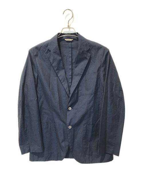 AURALEE（オーラリー）AURALEE (オーラリー) テーラードジャケット ネイビー サイズ:4の古着・服飾アイテム