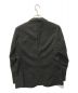 1piu1uguale3 (ウノ ピゥ ウノ ウグァーレ トレ) レタリングテーラードジャケット ブラック サイズ:L：8000円