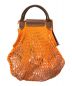 LONGCHAMP (ロンシャン) filt (フィルト) ネットバッグ オレンジ 未使用品：8800円