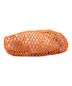 中古・古着 LONGCHAMP (ロンシャン) filt (フィルト) ネットバッグ オレンジ 未使用品：8800円