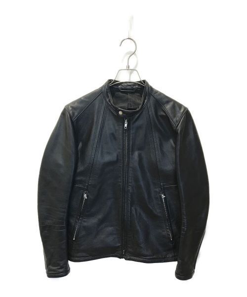 BEAMS（ビームス）BEAMS (ビームス) ハの字ライダースジャケット ブラック サイズ:Sの古着・服飾アイテム