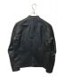 BEAMS (ビームス) ハの字ライダースジャケット ブラック サイズ:S：5800円