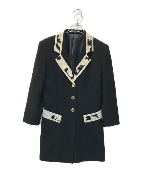 LEONARD（レオナール）LEONARD (レオナール) 3Bコート ブラック サイズ:9ARの古着・服飾アイテム