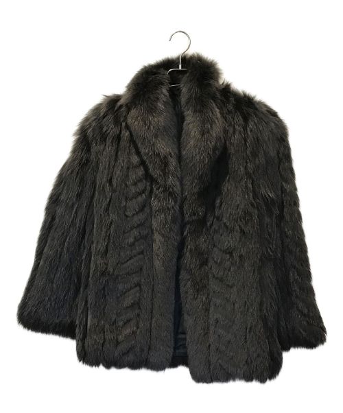 SAGA FOX（サガフォックス）SAGA FOX (サガフォックス) フォックスファーコート ブラック サイズ:13の古着・服飾アイテム