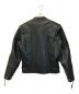 THE DEGNER CLASSIC BRAND (デグナークラシックブランド) シングルライダースジャケット ブラック サイズ:L：13800円