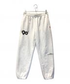 90909090）の古着「90 Logo Sweat Pants」｜グレー