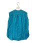 Demi-Luxe BEAMS (デミルクス ビームス) レーヨンリネン フリルシャツ ブルー サイズ:36 未使用品：7800円