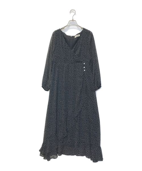 MANGATA（モンガータ）MANGATA (モンガータ) ブラウスワンピース ブラック サイズ:Mの古着・服飾アイテム