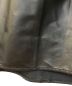 中古・古着 Ungrid (アングリッド) フェイクレザーギャザースカート ブラック サイズ:F：3980円