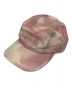 SUPREME（シュプリーム）の古着「Reflective Dyed Camp Cap」｜ピンク