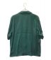 2トーンカラーシャツ (2トーンカラーシャツ) 半袖シャツ グリーン サイズ:Ｍ 未使用品：3980円