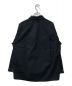 TRUNK HIROKO KOSHINO (トランク ヒロコ コシノ) ステッチデザインビッグシャツ ネイビー サイズ:38：3980円