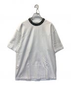 Acne studiosアクネ ストゥディオス）の古着「ロゴカラーTシャツ」｜ホワイト