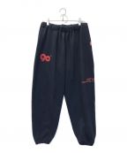 90909090）の古着「90 Logo Sweat Pants」｜ネイビー