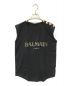BALMAIN（バルマン）の古着「ノースリーブTシャツ」｜ブラック