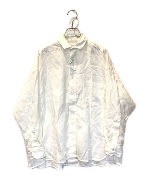 ticca（ティッカ）TICCA (ティッカ) リネンシャツ ホワイト サイズ:F 未使用品の古着・服飾アイテム