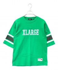 X-LARGE (エクストララージ) FOOTBALL TEE グリーン サイズ:M