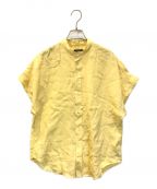 POLO RALPH LAURENポロ・ラルフローレン）の古着「リネンS/Sシャツ」｜イエロー