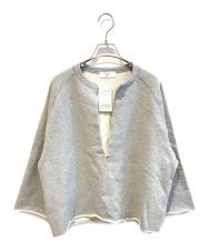 SLOBE IENA (スローブ イエナ) 裏毛スキッパープルオーバー　26070912600010 グレー サイズ:F 未使用品