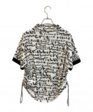 TRUNK HIROKO KOSHINO (トランク ヒロコ コシノ) HELLO Summerロゴシアープルオーバー　RSKGE-07360 ホワイト サイズ:M 未使用品