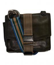 DIESEL (ディーゼル) レザーショルダーバッグ ブラック サイズ:-