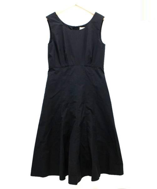 中古 古着通販 Margaret Howell マーガレットハウエル コットンシルクワンピース ブラック サイズ Size ブランド 古着通販 トレファク公式 Trefac Fashion