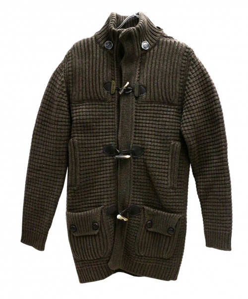 中古 古着通販 Bark バーク ニットダッフルコート ブラウン サイズ Xs ブランド 古着通販 トレファク公式 Trefac Fashion