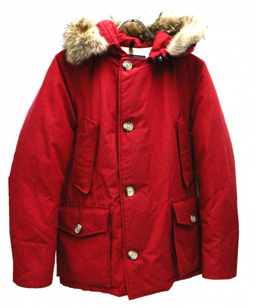 中古 古着通販 Woolrich ウールリッチ アークティックパーカー レッド サイズ Xs ブランド 古着通販 トレファク公式 Trefac Fashion