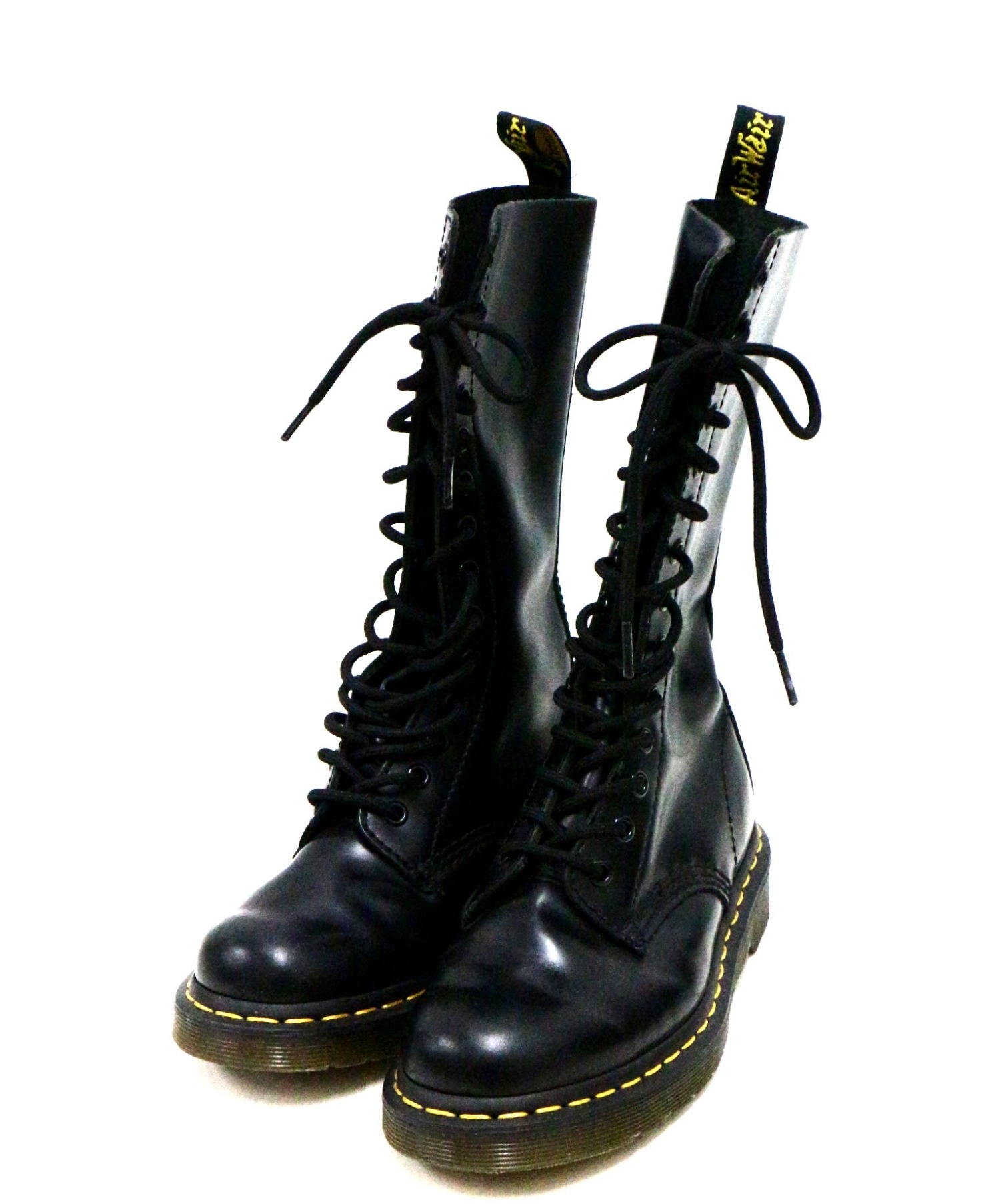 中古 古着通販 Dr Martens ドクターマーチン 14ホールブーツ ブラック サイズ 4 ブランド 古着通販 トレファク公式 Trefac Fashion