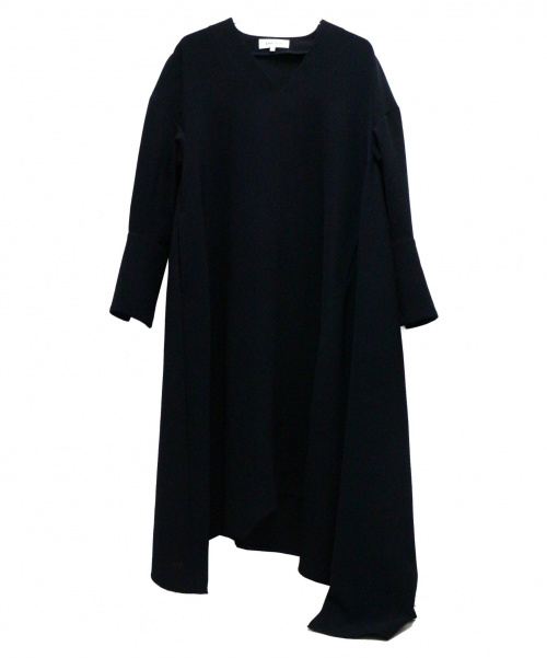 中古 古着通販 Enfold エンフォルド アシンメトリーワンピース ブラック サイズ 38 ブランド 古着通販 トレファク公式 Trefac Fashion