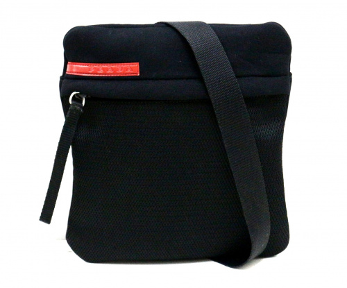 中古 古着通販 Prada Sports プラダスポーツ メッシュラインショルダーバッグ ブラック サイズ ブランド 古着通販 トレファク公式 Trefac Fashion