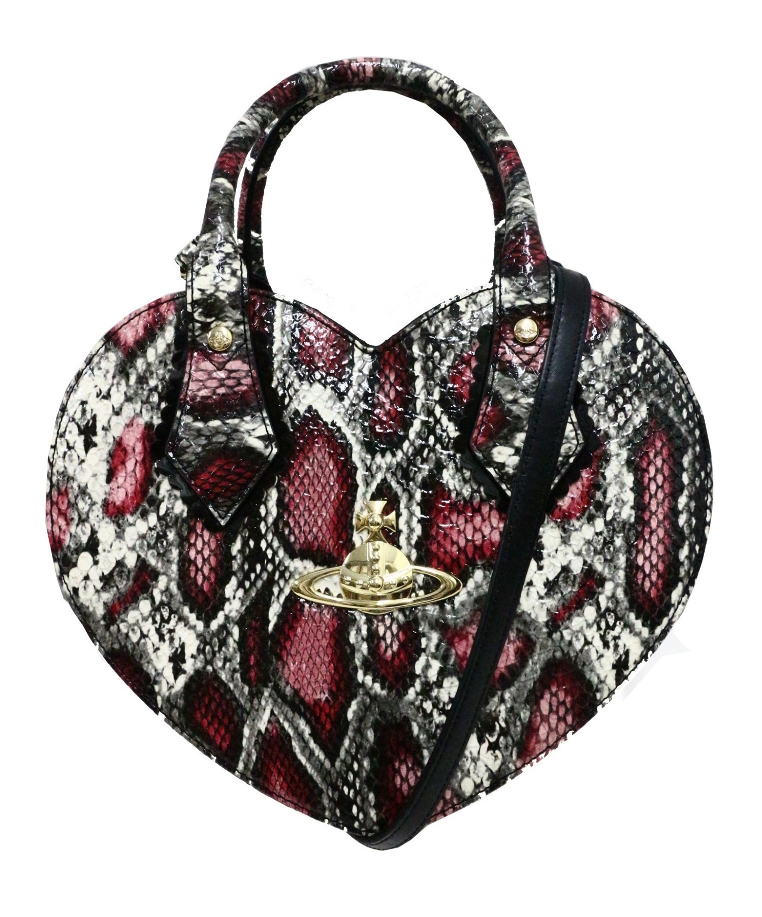 中古 古着通販 Vivienne Westwood Anglomania ヴィヴィアンウエストウッド アングロマニア Frillyスネーク ハートバッグ ピンク 5526v ブランド 古着通販 トレファク公式 Trefac Fashion