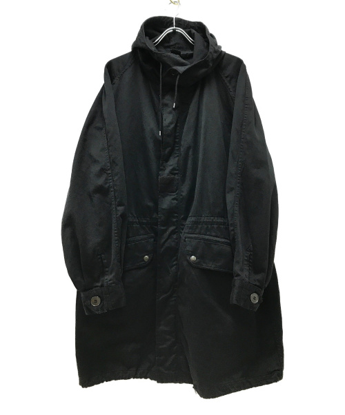 古着（古着）古着 (フルギ) M-64モッズコ-ト ブラック サイズ:表記なしの古着・服飾アイテム