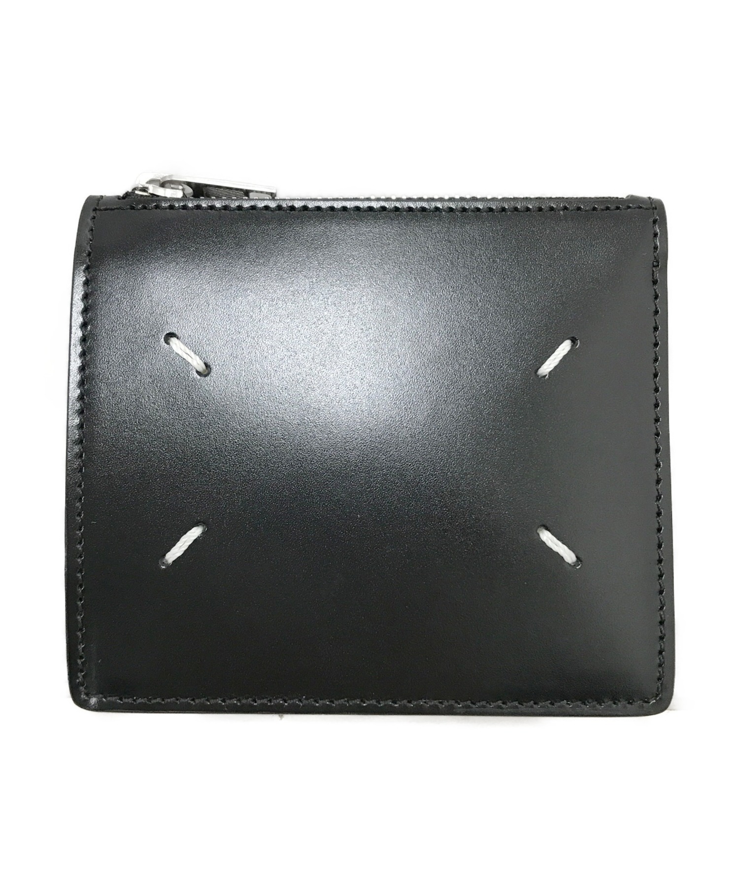 Maison Margiela (メゾンマルジェラ) 2つ折り財布 ブラック S35UI0448