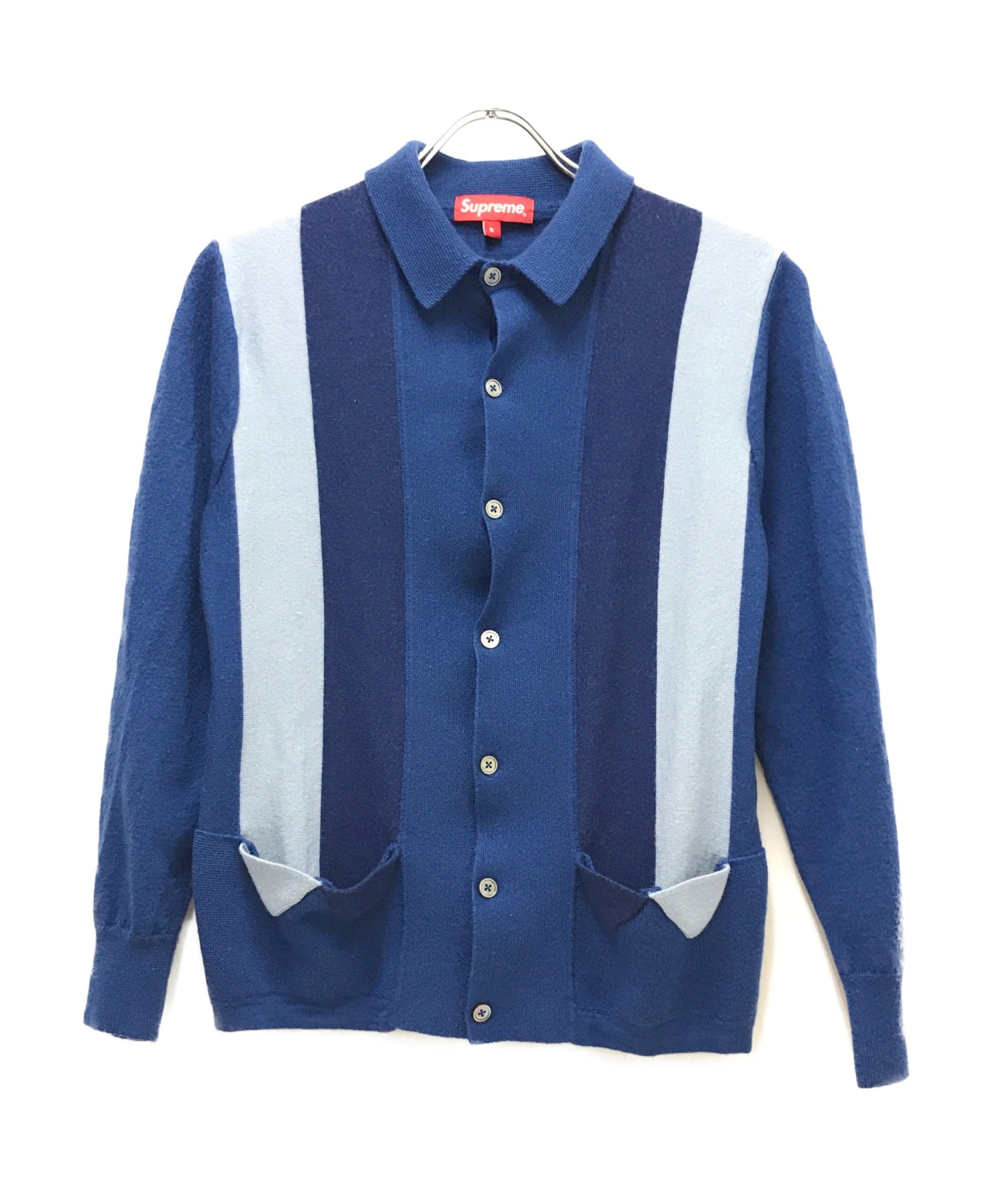 supreme 12ss POLO Sサイズ CARDIGAN 美中古